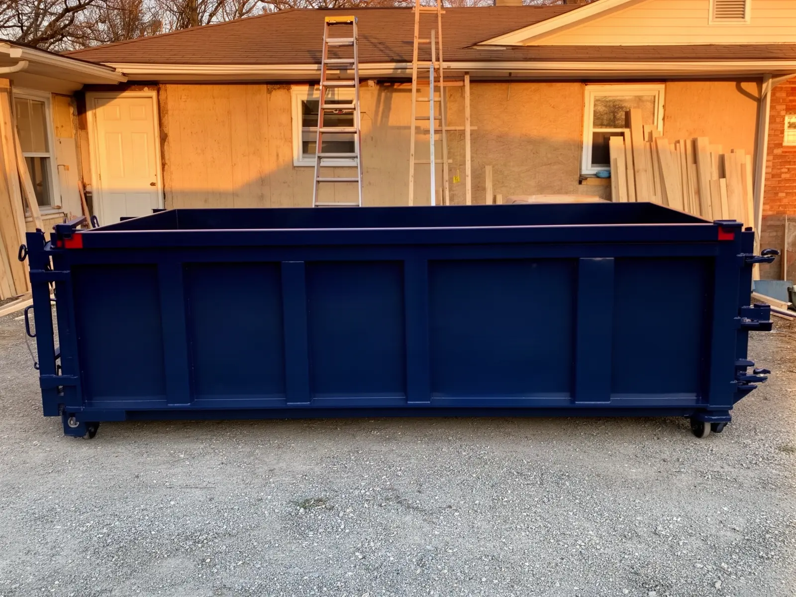Roll-off dumpster from Henrico Blue Collar Dumpster Rental in Henrico, VA